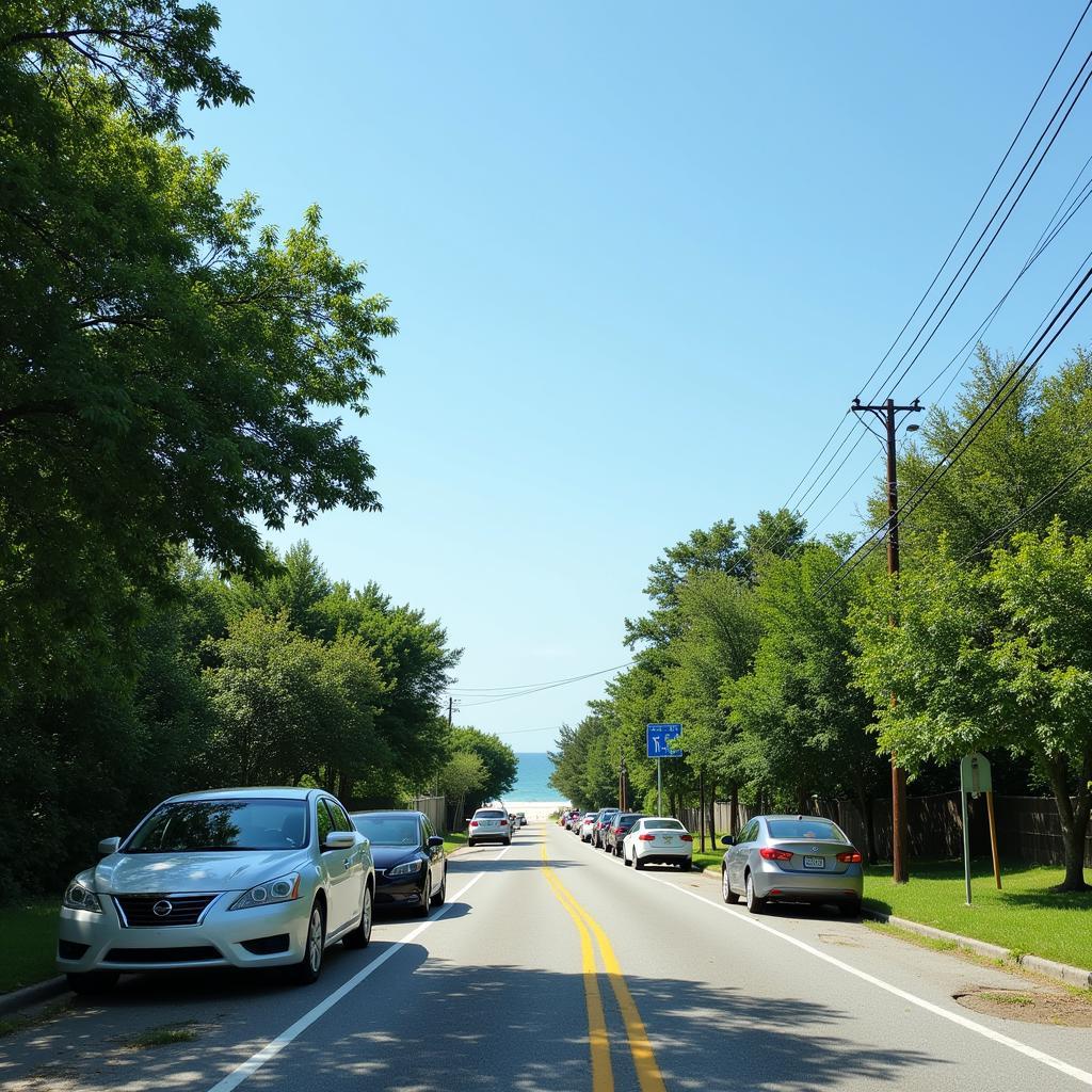 Free Parking Along 30A in Seaside