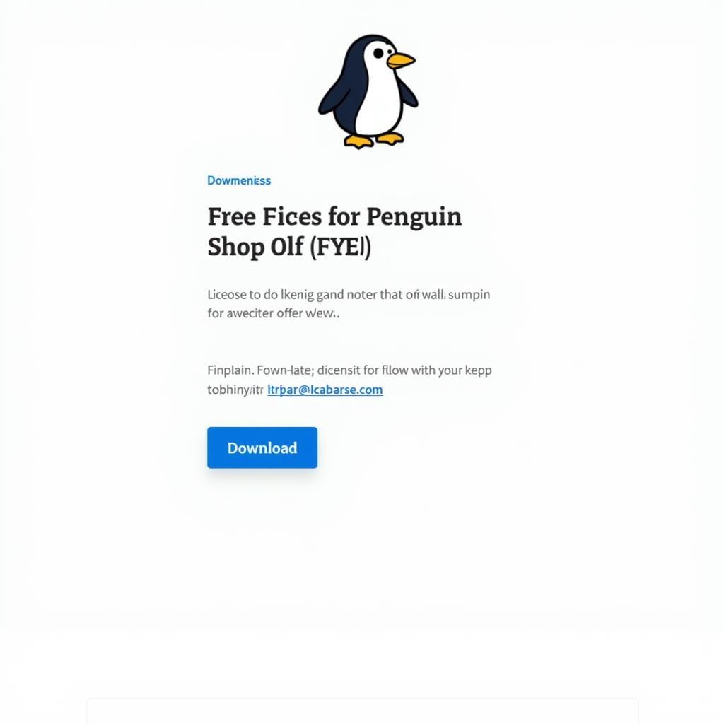 Free Penguin SVG Download