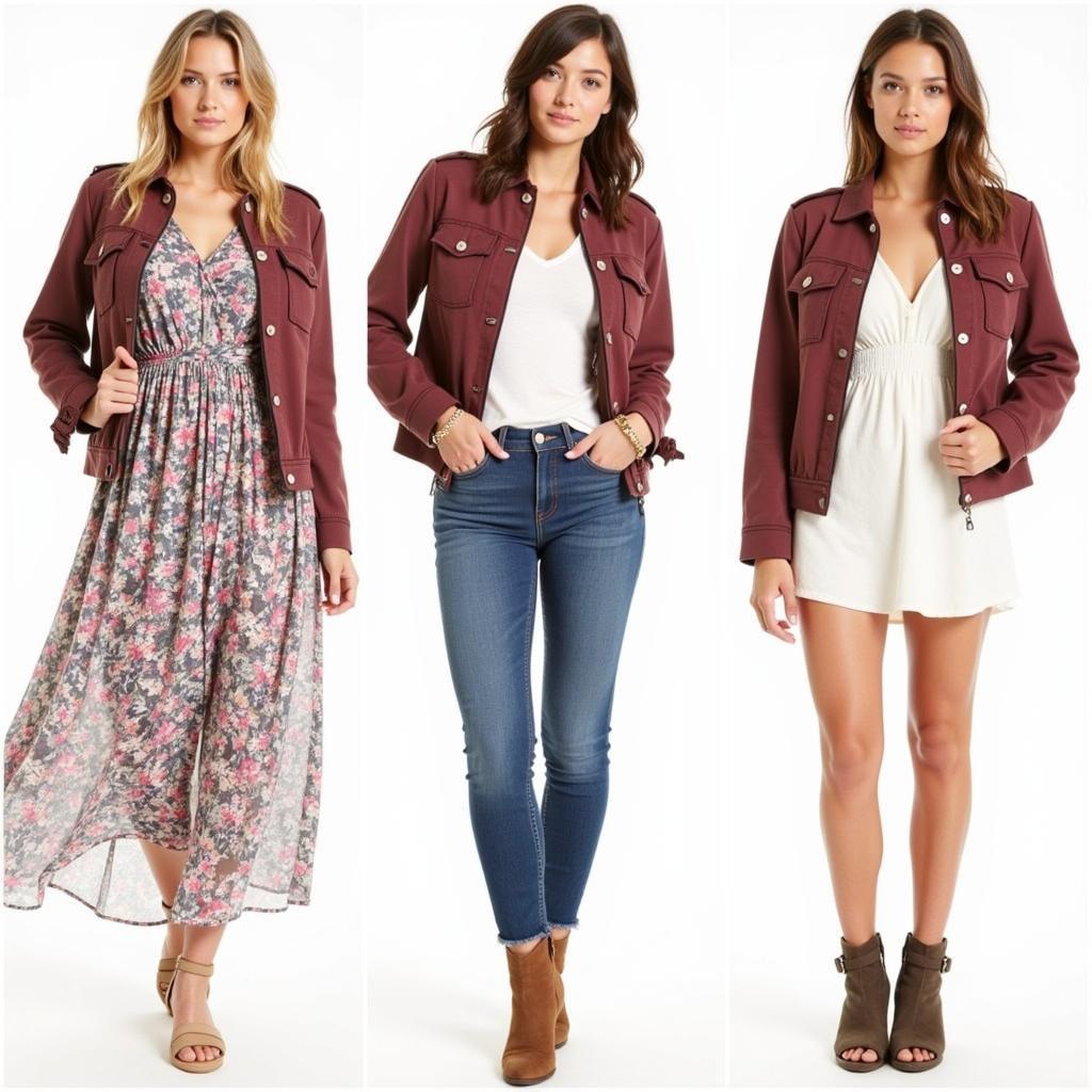 Free People Team Spirit Jacket Styling Options