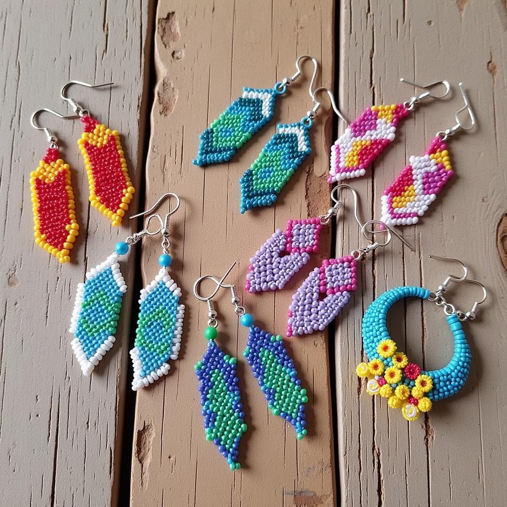 Free Peyote Stitch Earring Patterns