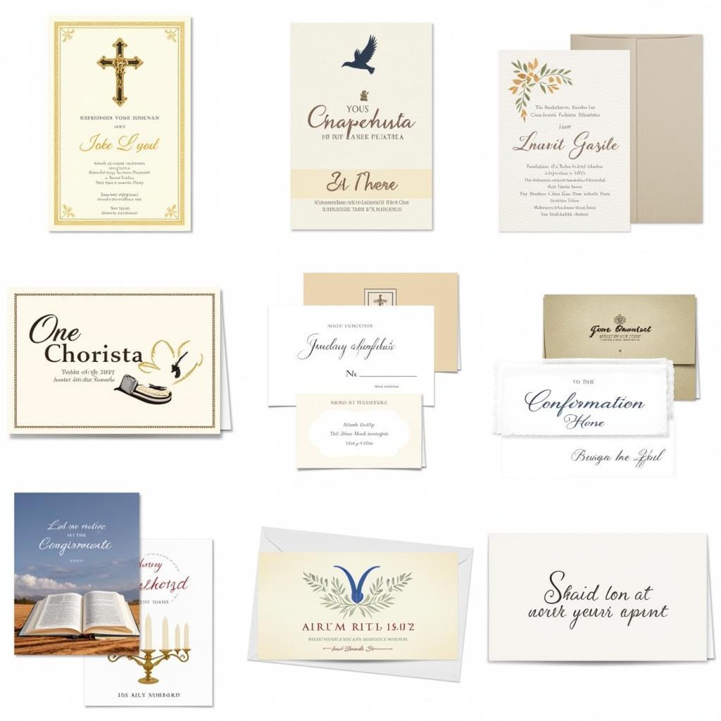 Confirmation Card Designs