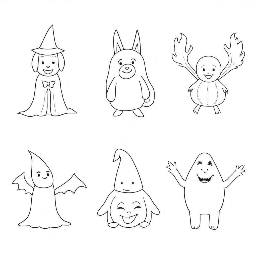 Free Printable Halloween Coloring Sheets for Kids