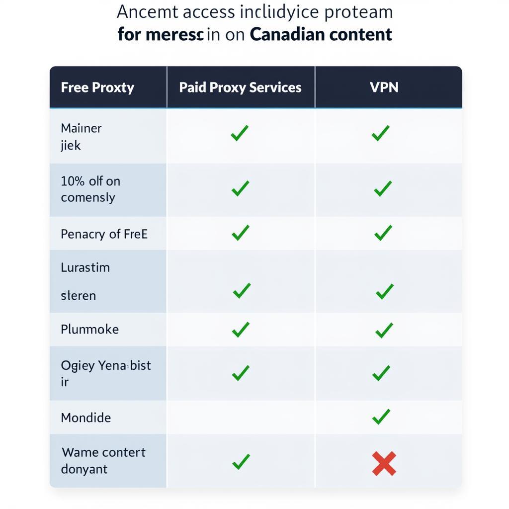 Exploring alternatives to free proxy servers in Canada