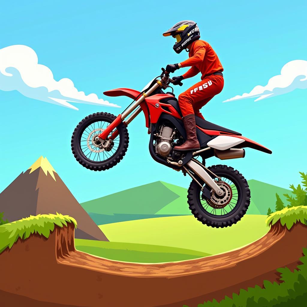 Free Rider Jumps Unblocked Gameplay