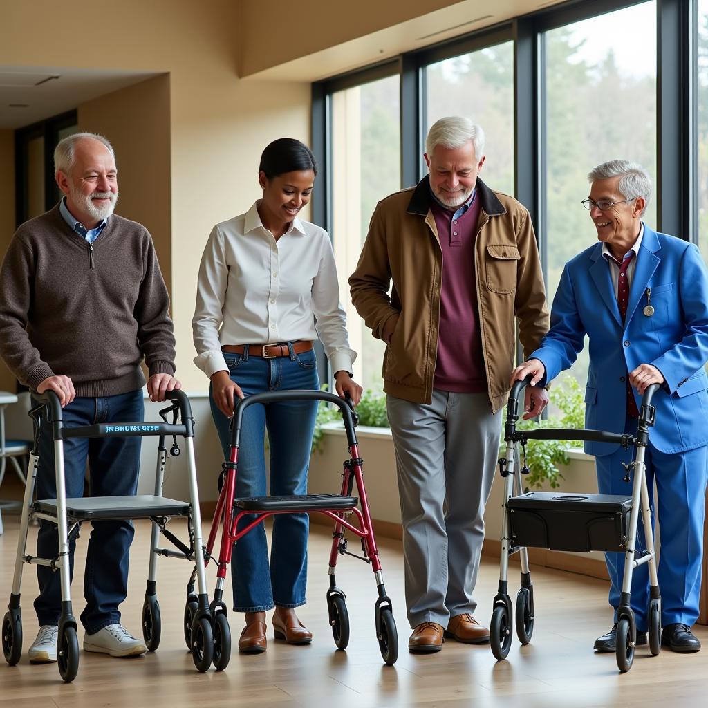 Finding Free Rollator Walker Options