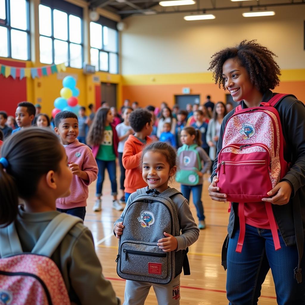 Free school supply giveaway event in Columbus, Ohio