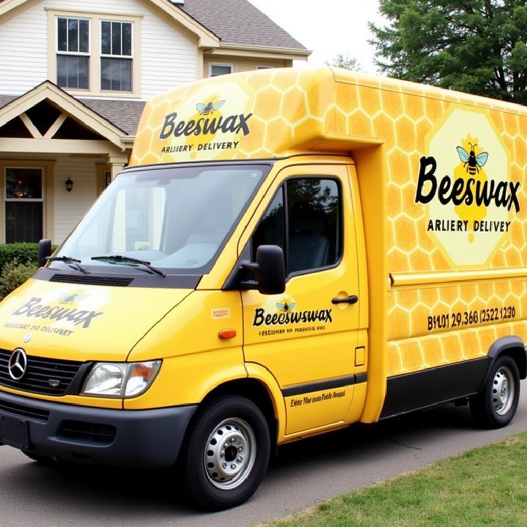 Free Shipping Beeswax Delivery Truck