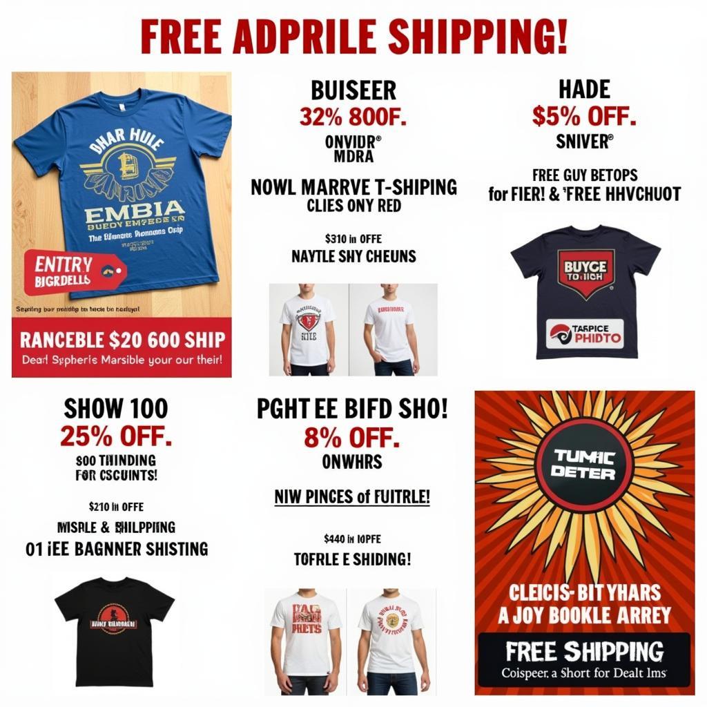 Finding Free Shipping T-Shirt Deals