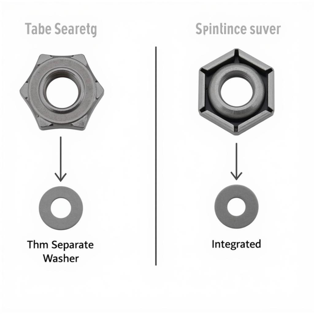 Different Types of Free Spinning Washer Nuts