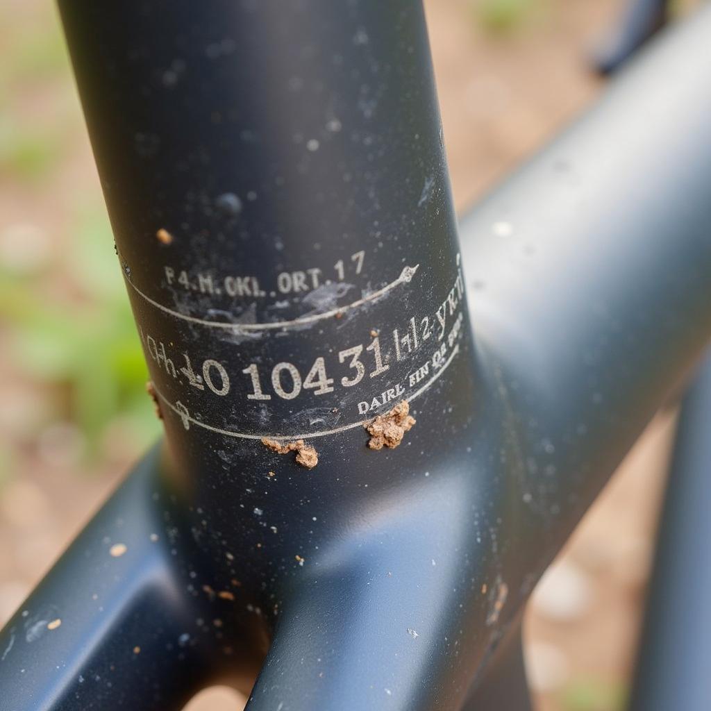 Free Spirit bike serial number