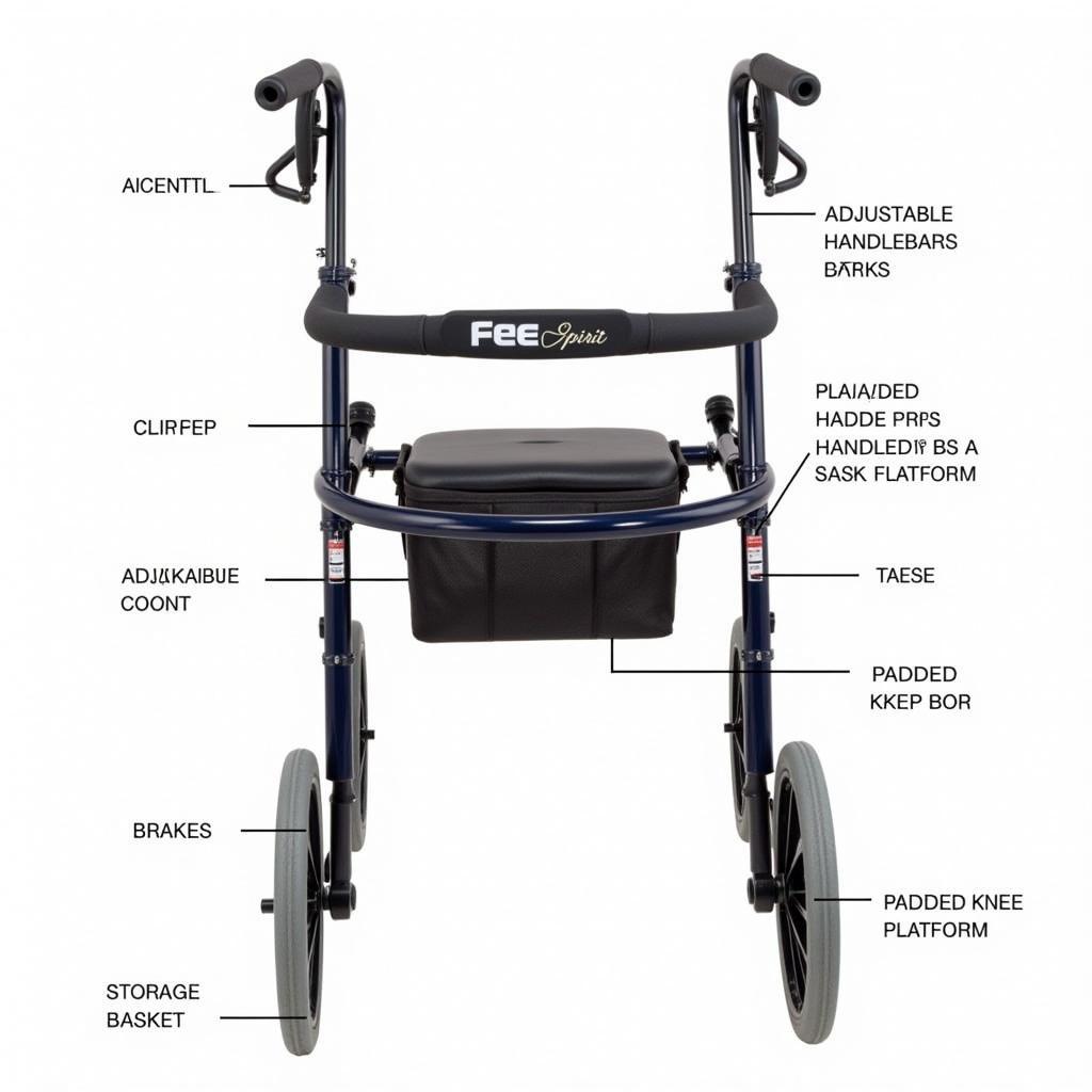 Essential Features of a Free Spirit Knee Walker