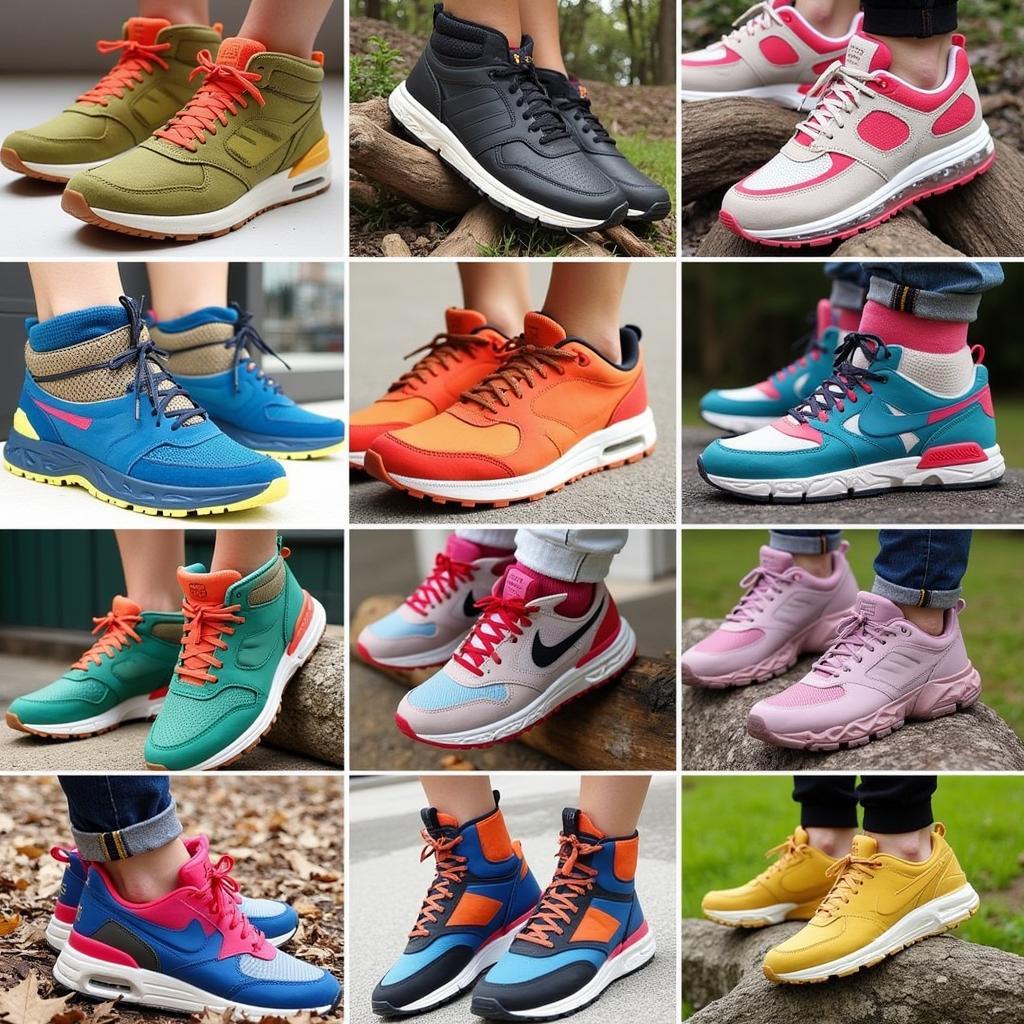 Free Spirit Sneakers Collage