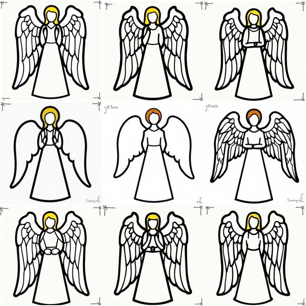 Free Stained Glass Angel Patterns for Download