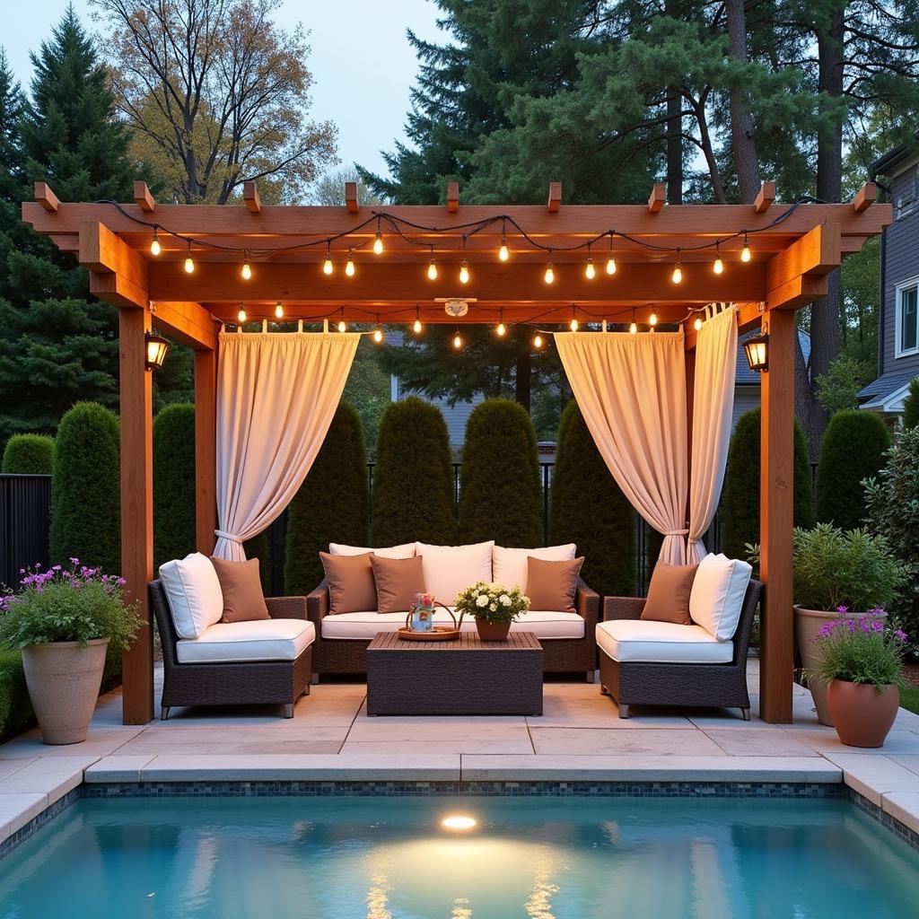 Stylish Accessories for Your Free Standing Pergola