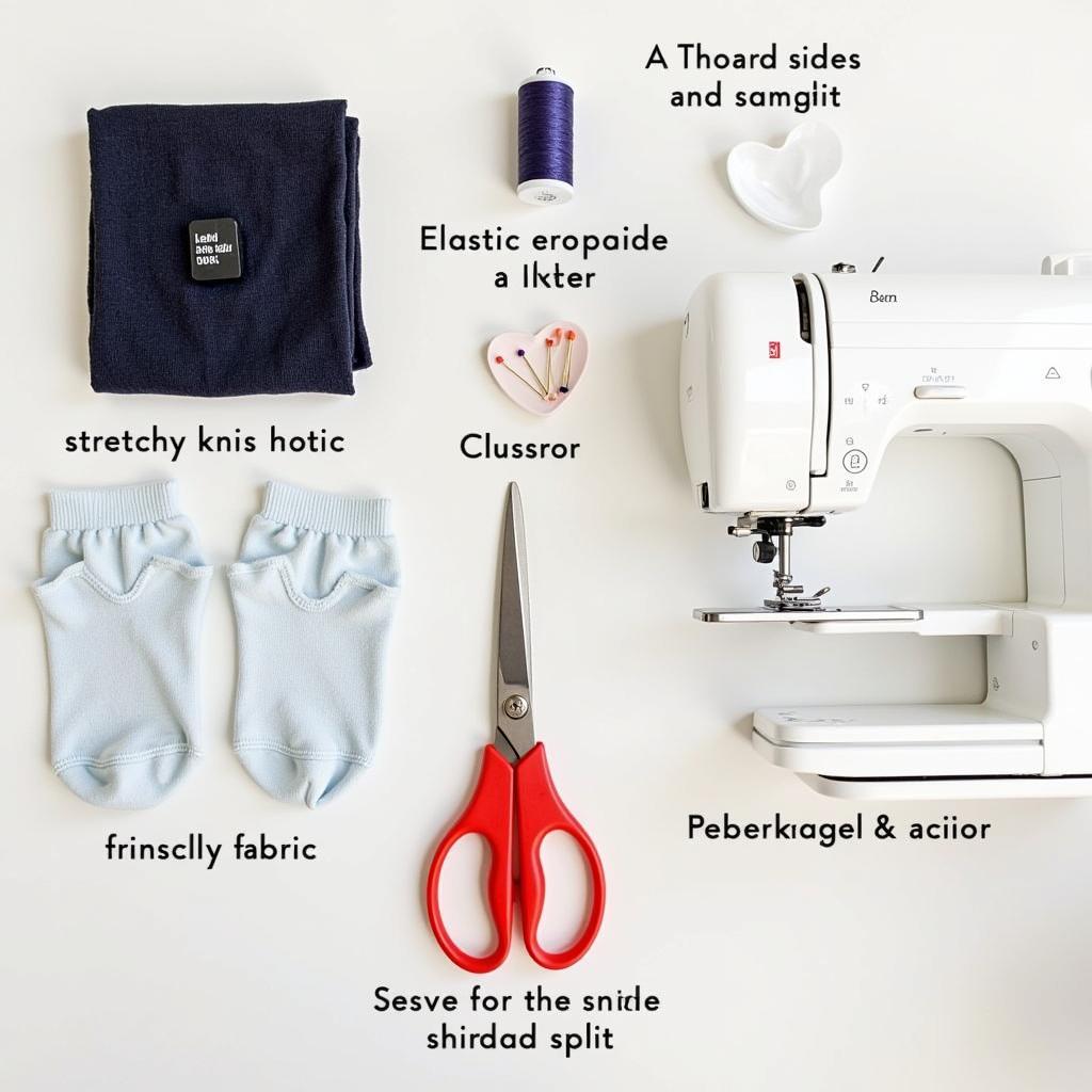 Essential Materials for Tabi Sock Sewing