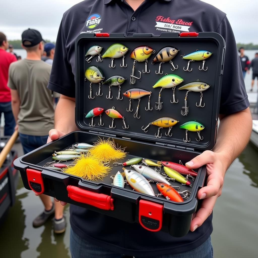 Winning a free tackle box giveaway