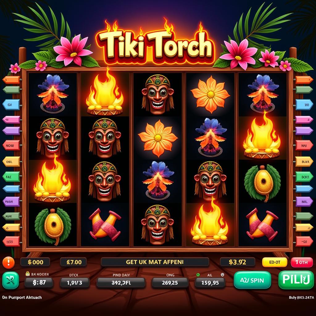 Free Tiki Torch Slot Gameplay