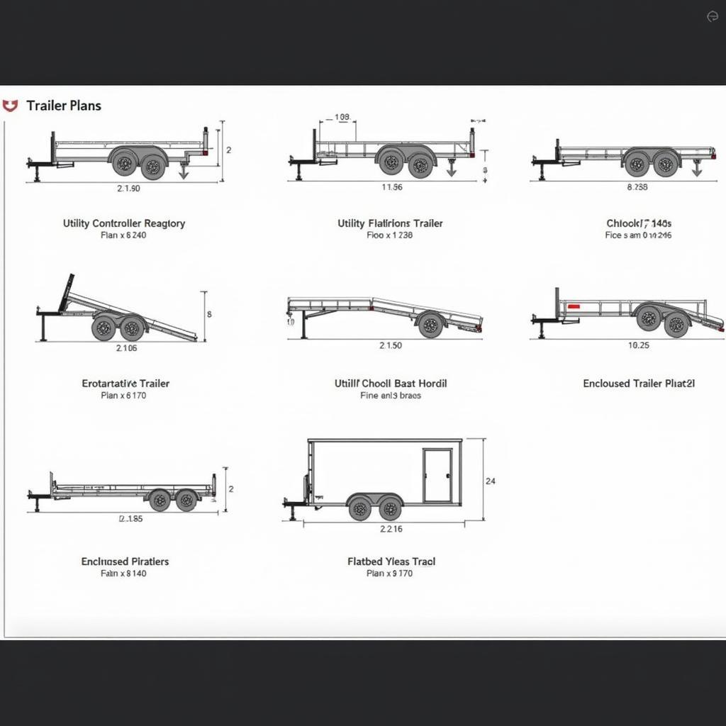 Free Trailer Plan Examples