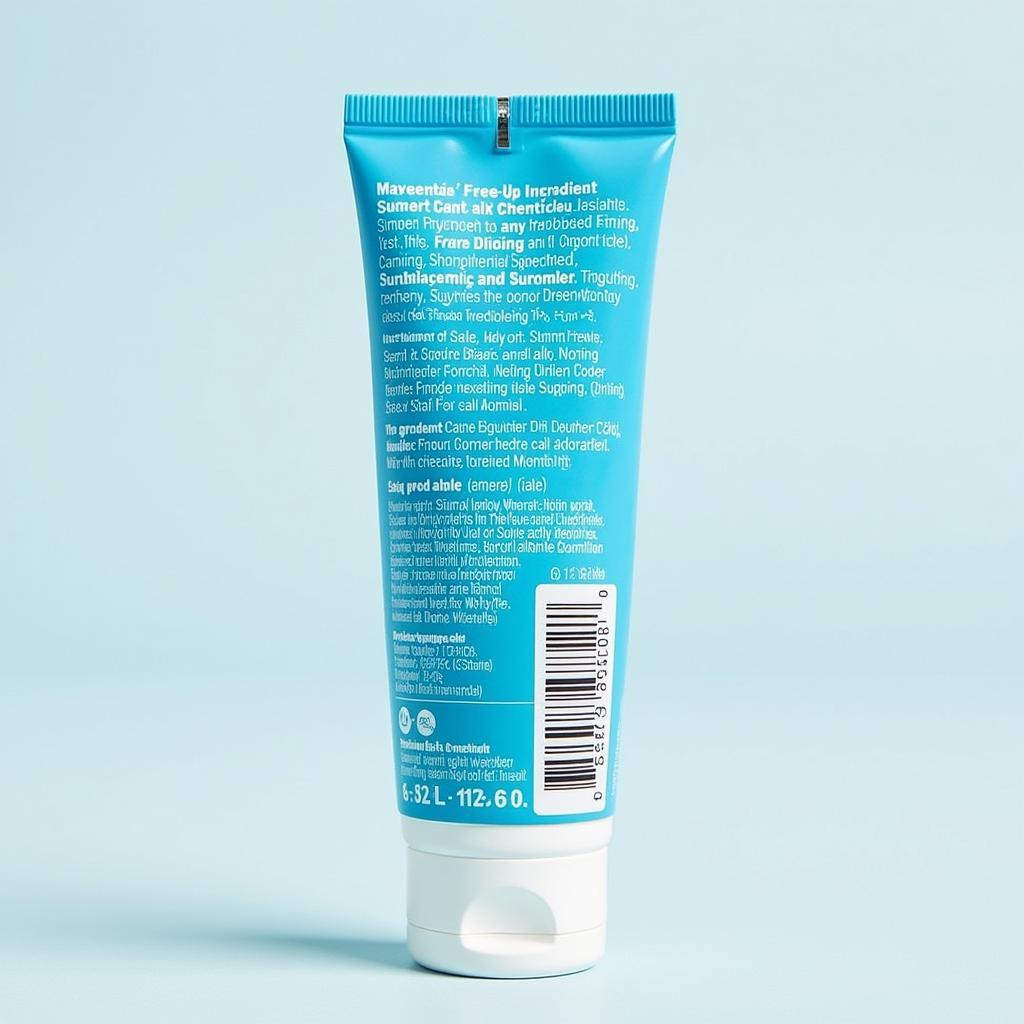 Ingredients List of Free-Up Cream