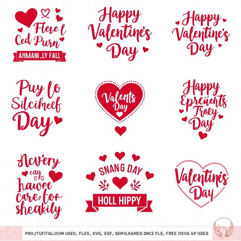 Free Valentine Card SVG Designs