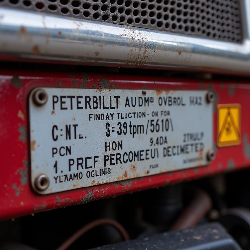 Free VIN Lookup Peterbilt