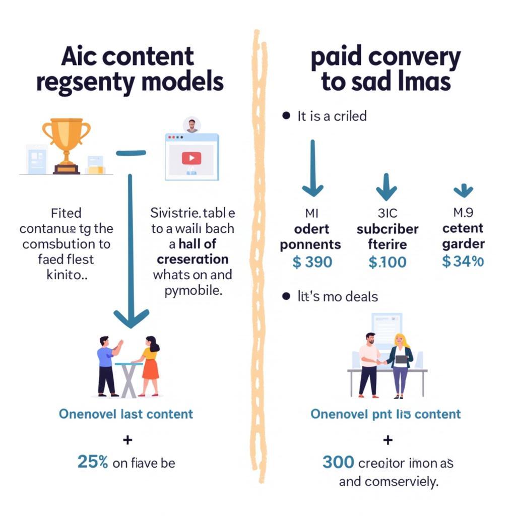 Free vs Paid Content Models