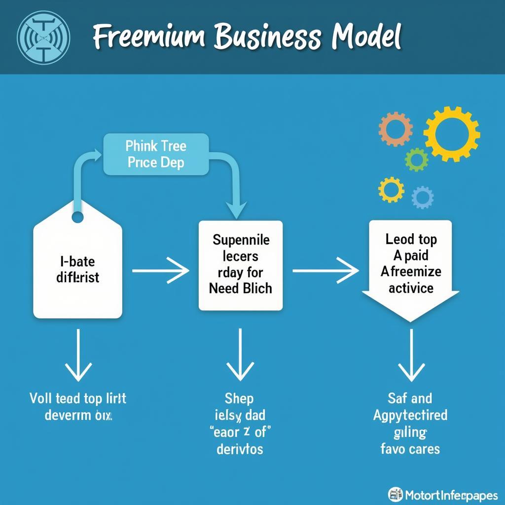 Diagram Illustrating Freemium Business Model