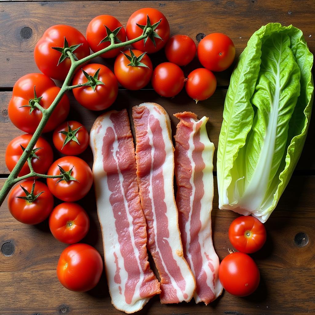  Fresh BLT Ingredients