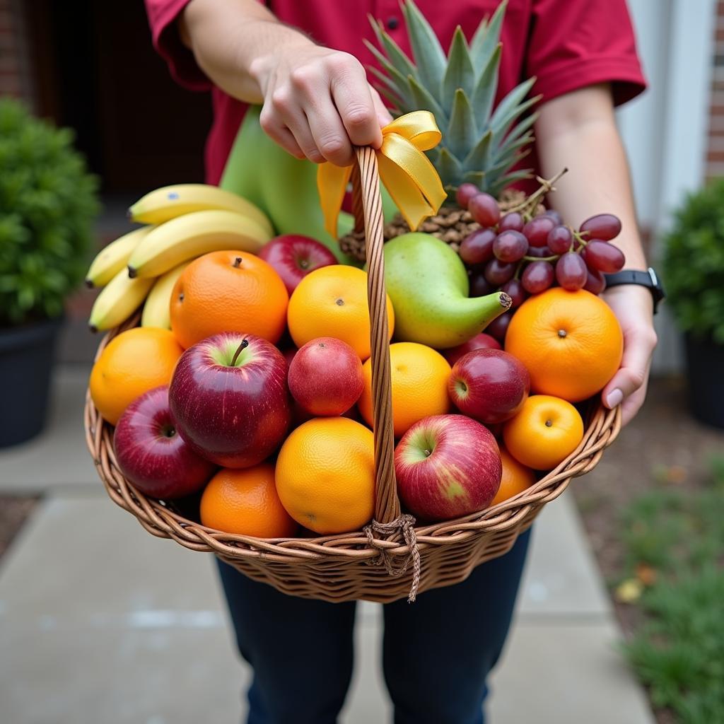 Fresh Fruit Basket Free Delivery