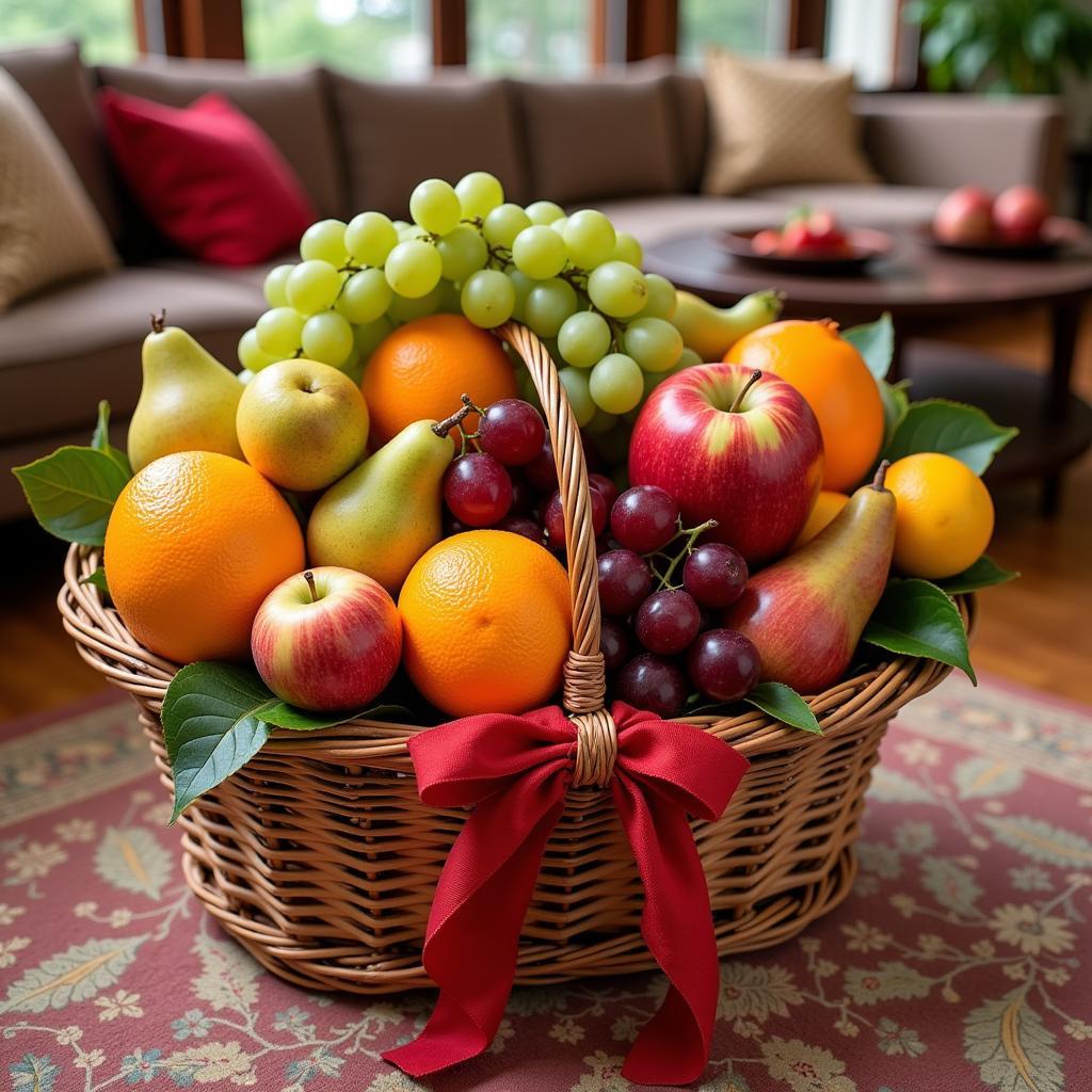 Fresh Fruit Gift Basket with Free Shipping