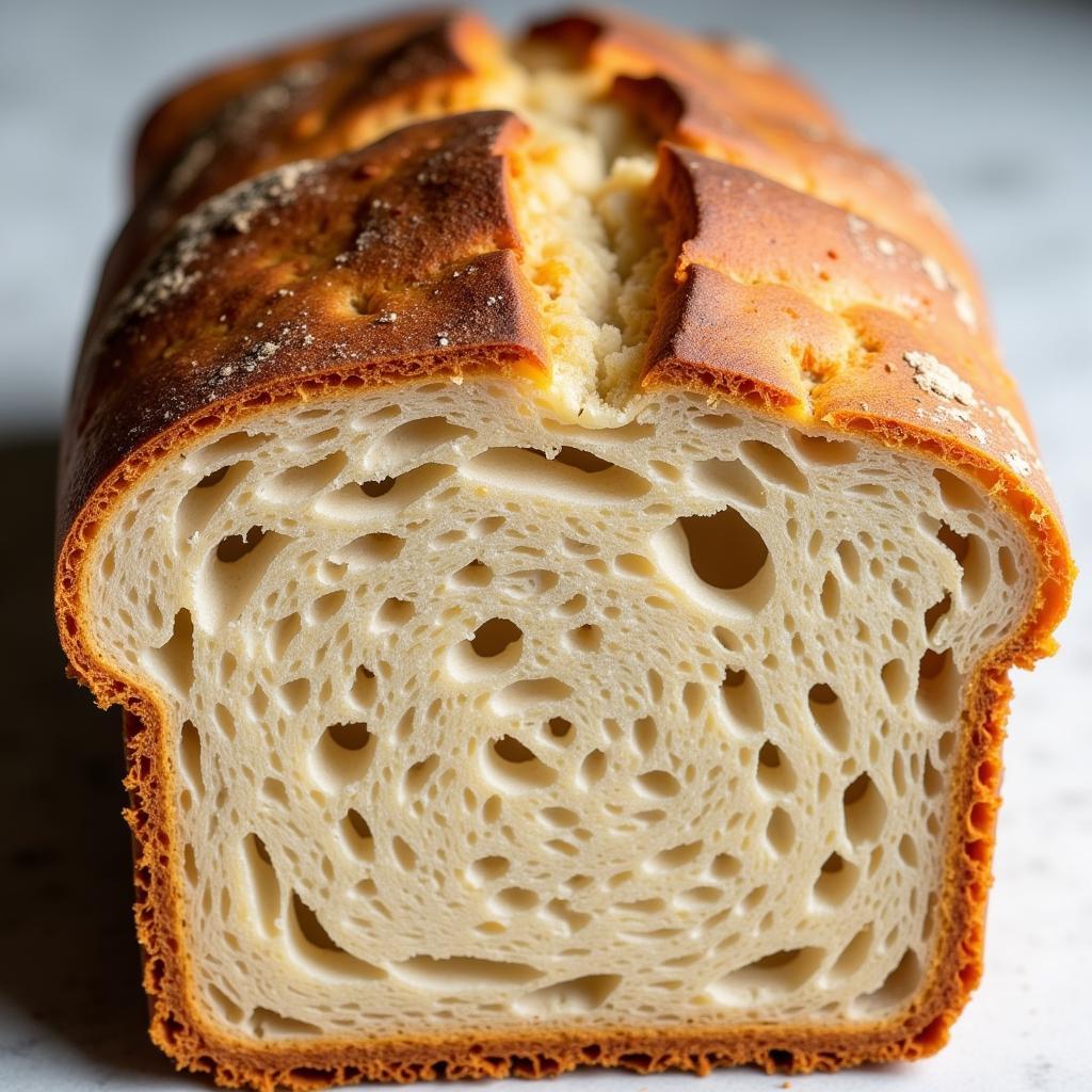 Freshly Baked Gluten-Free Vegan Sourdough Bread