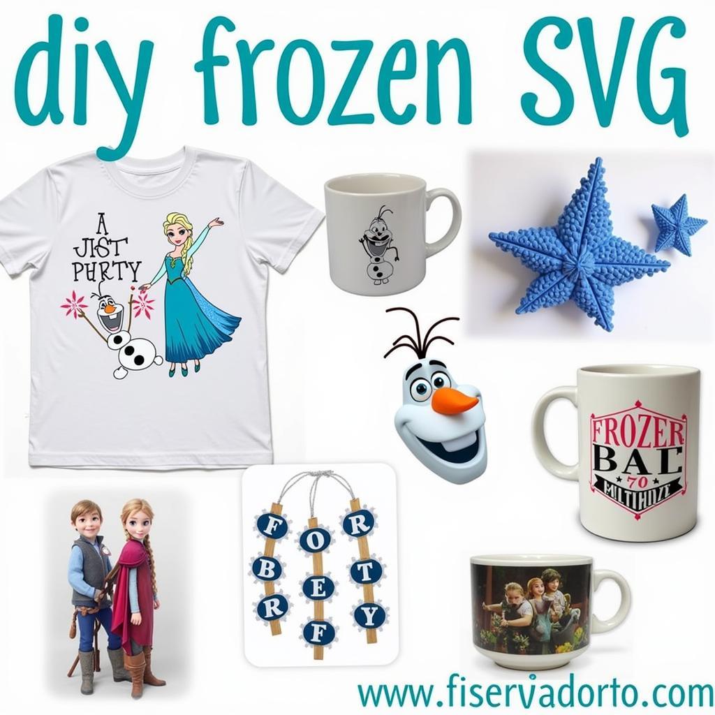 Frozen SVG Crafts