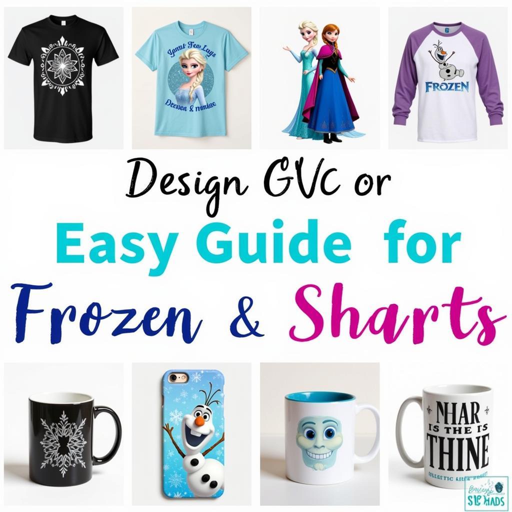 Frozen SVG Design Ideas