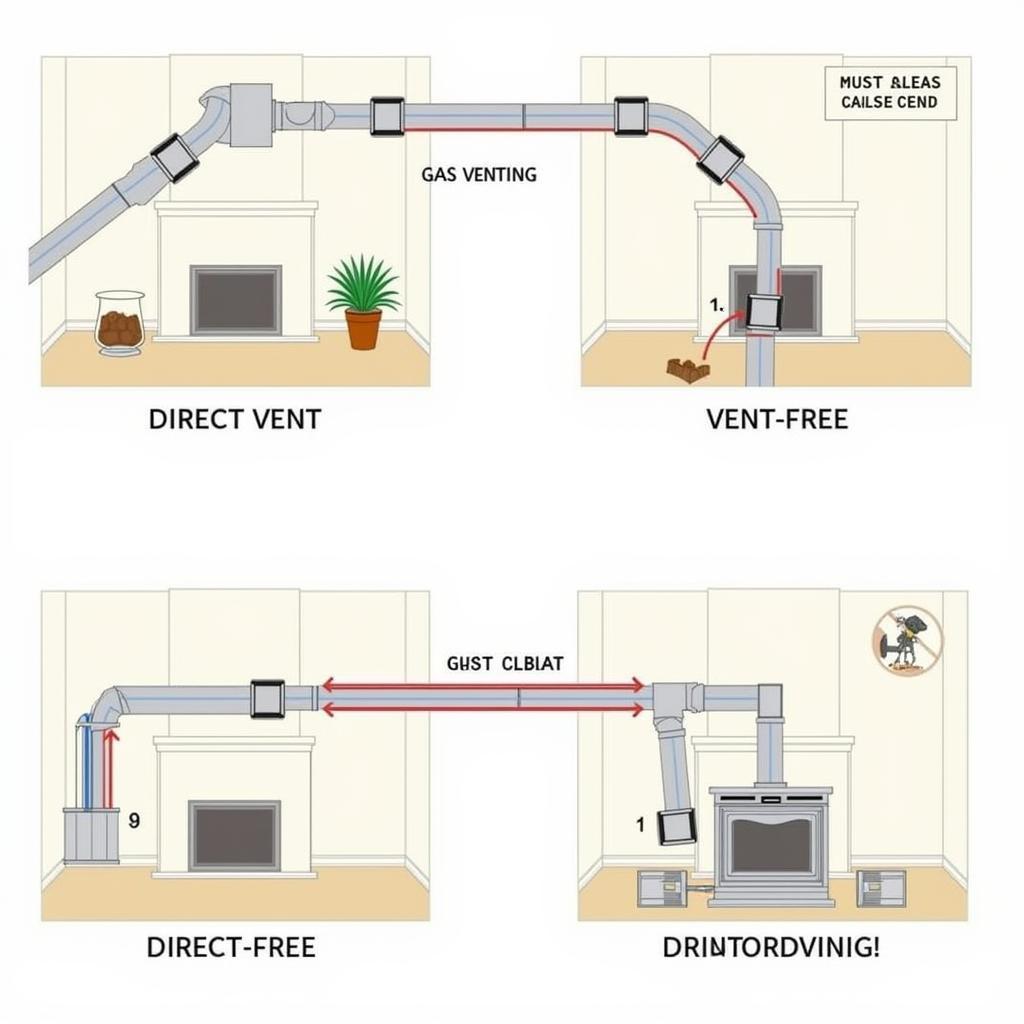 Gas Stove Fireplace Venting Options