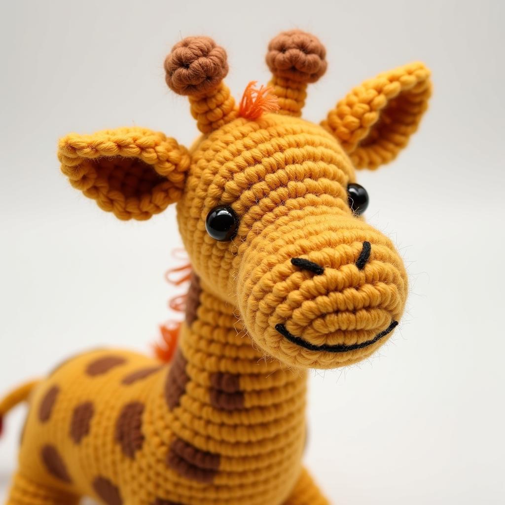 Adorable Giraffe Lovey Crochet Pattern