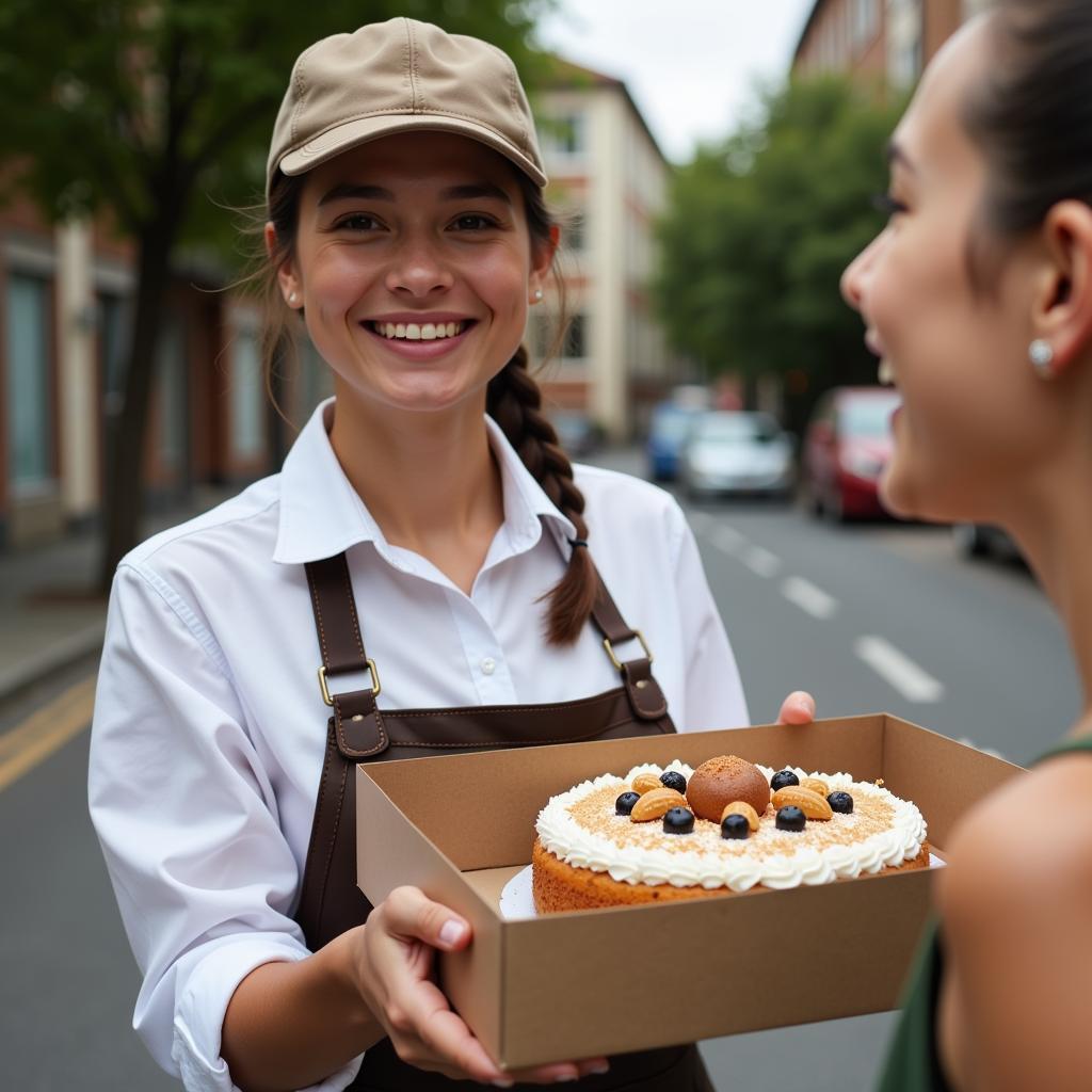 Gluten and Dairy Free Cake Delivery