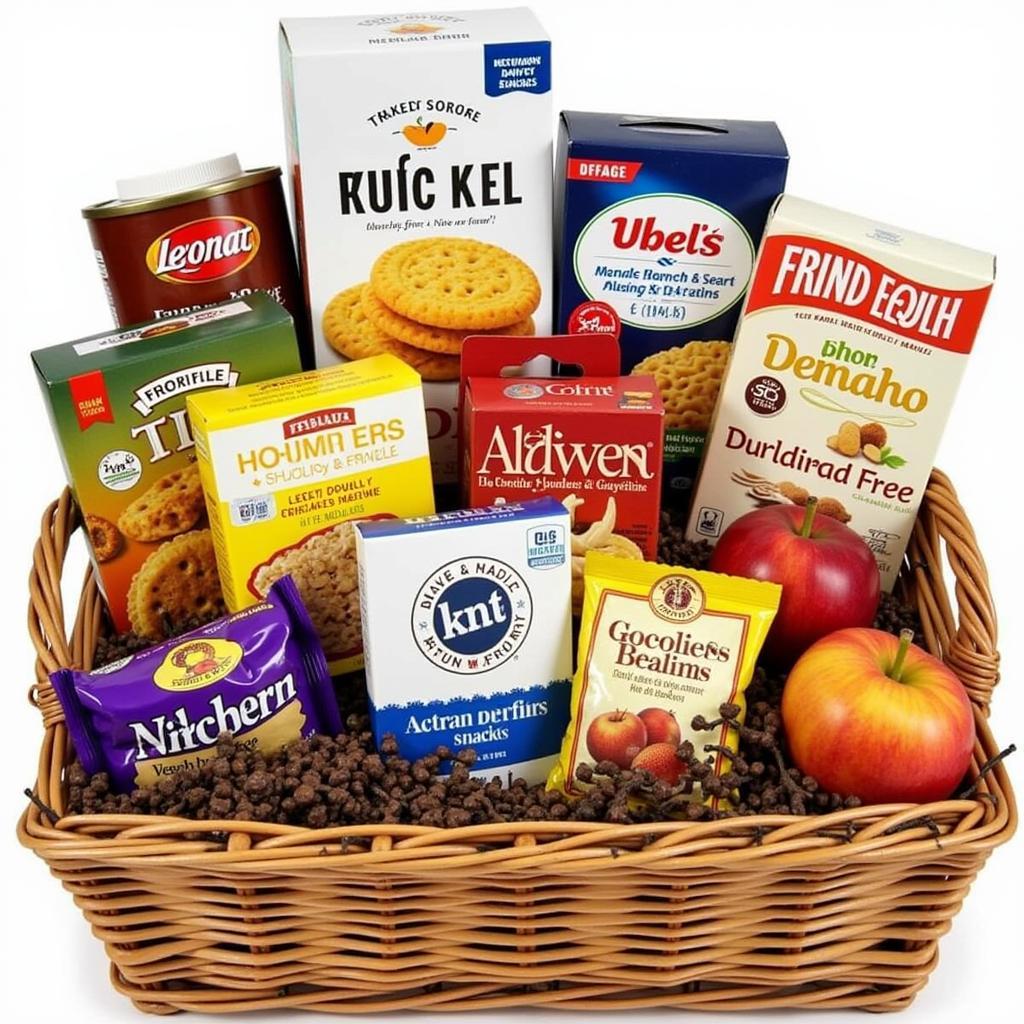 Gluten and Dairy Free Gift Basket