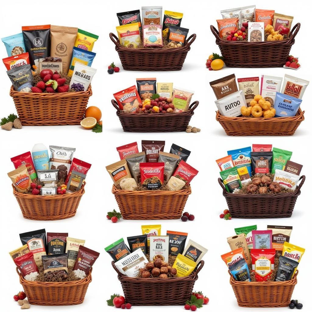 Assortment of Gluten and Dairy Free Gift Baskets