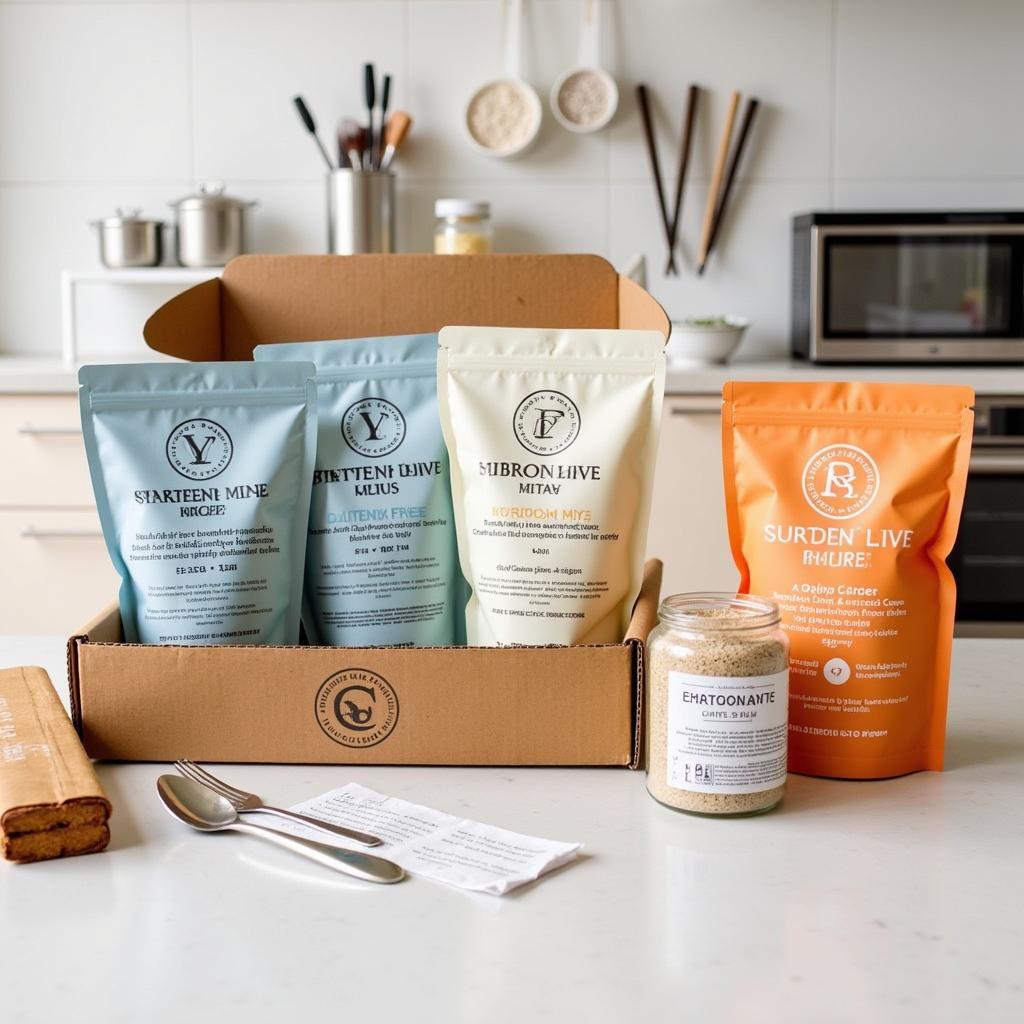 Exploring different gluten-free baking mixes from a monthly subscription box