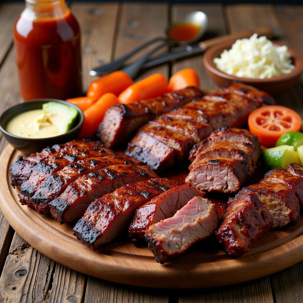 Gluten-Free BBQ Platter