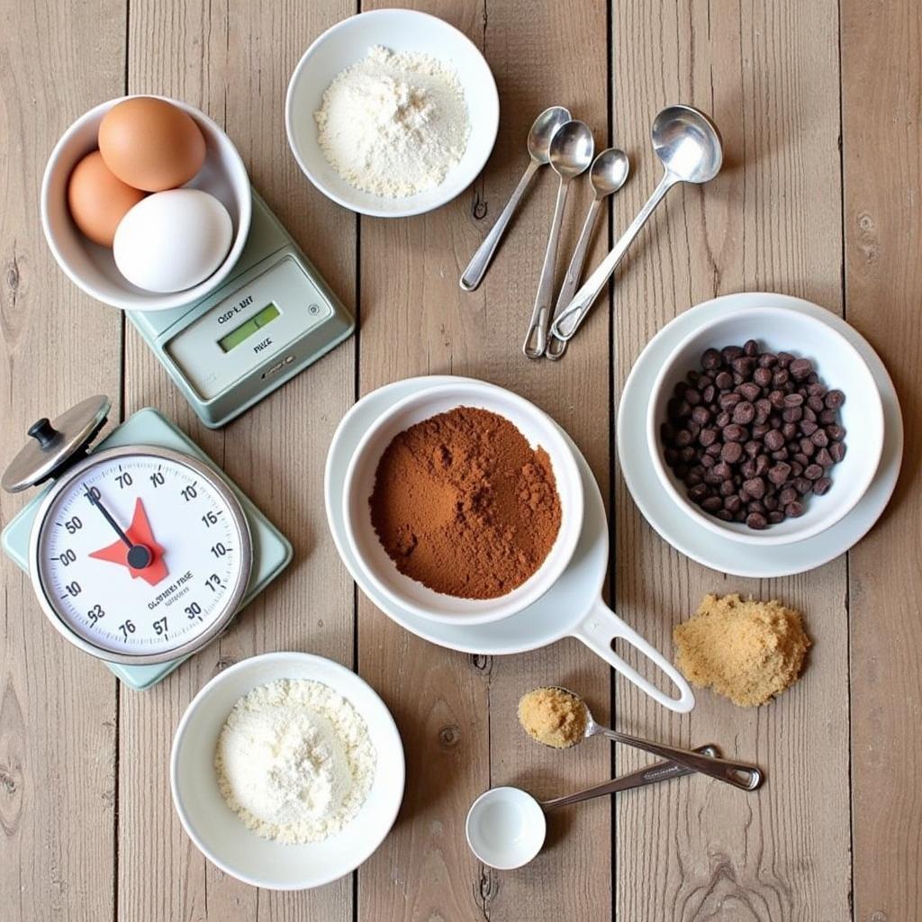 Gluten-Free Brookie Ingredients