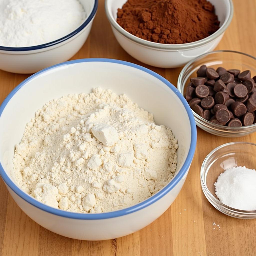 Gluten Free Brownie Ingredients