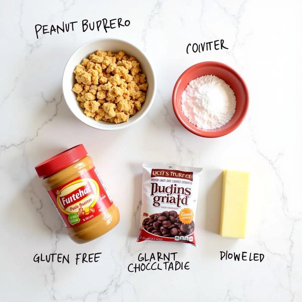 Gluten-Free Buckeye Ingredients