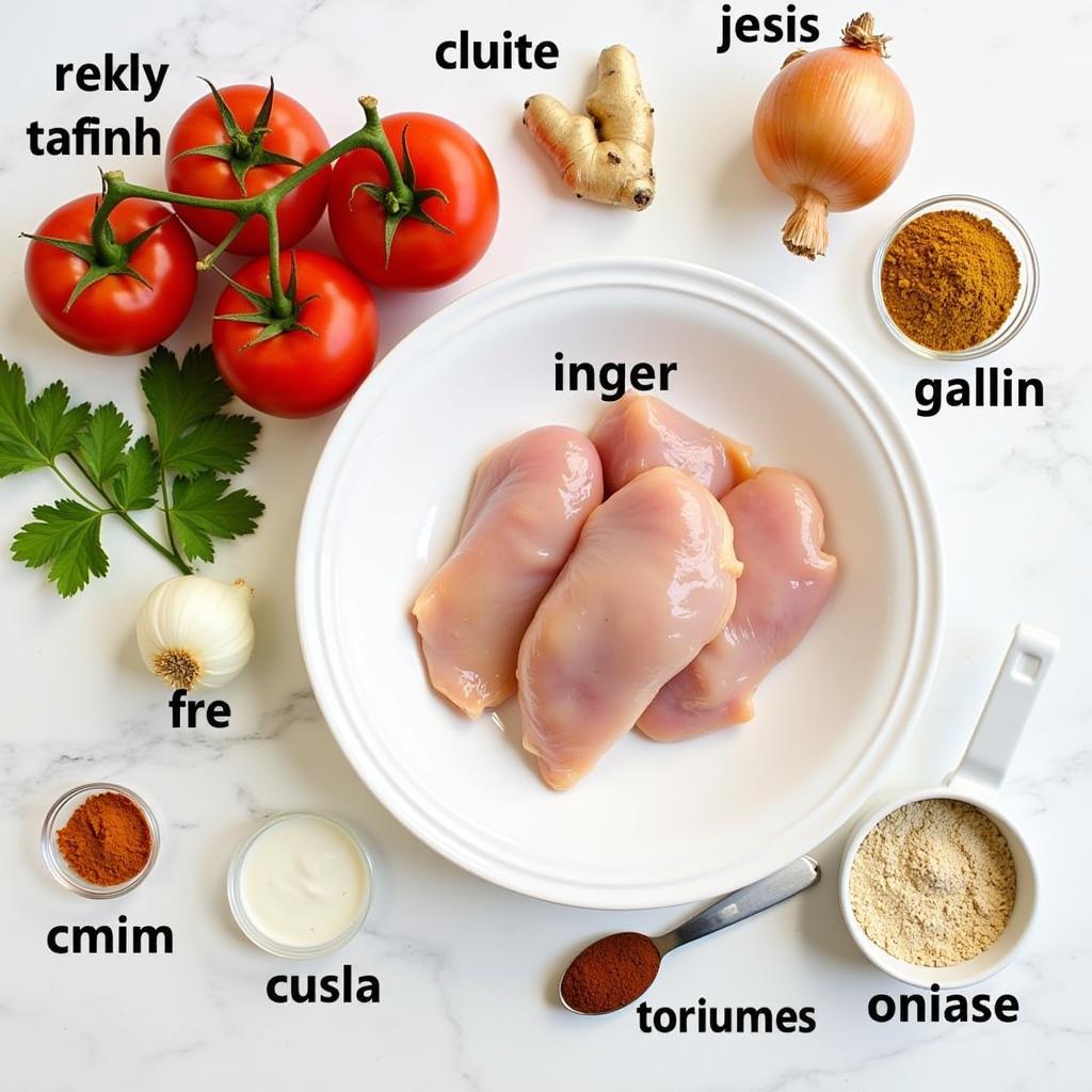 Gluten-Free Butter Chicken Ingredients