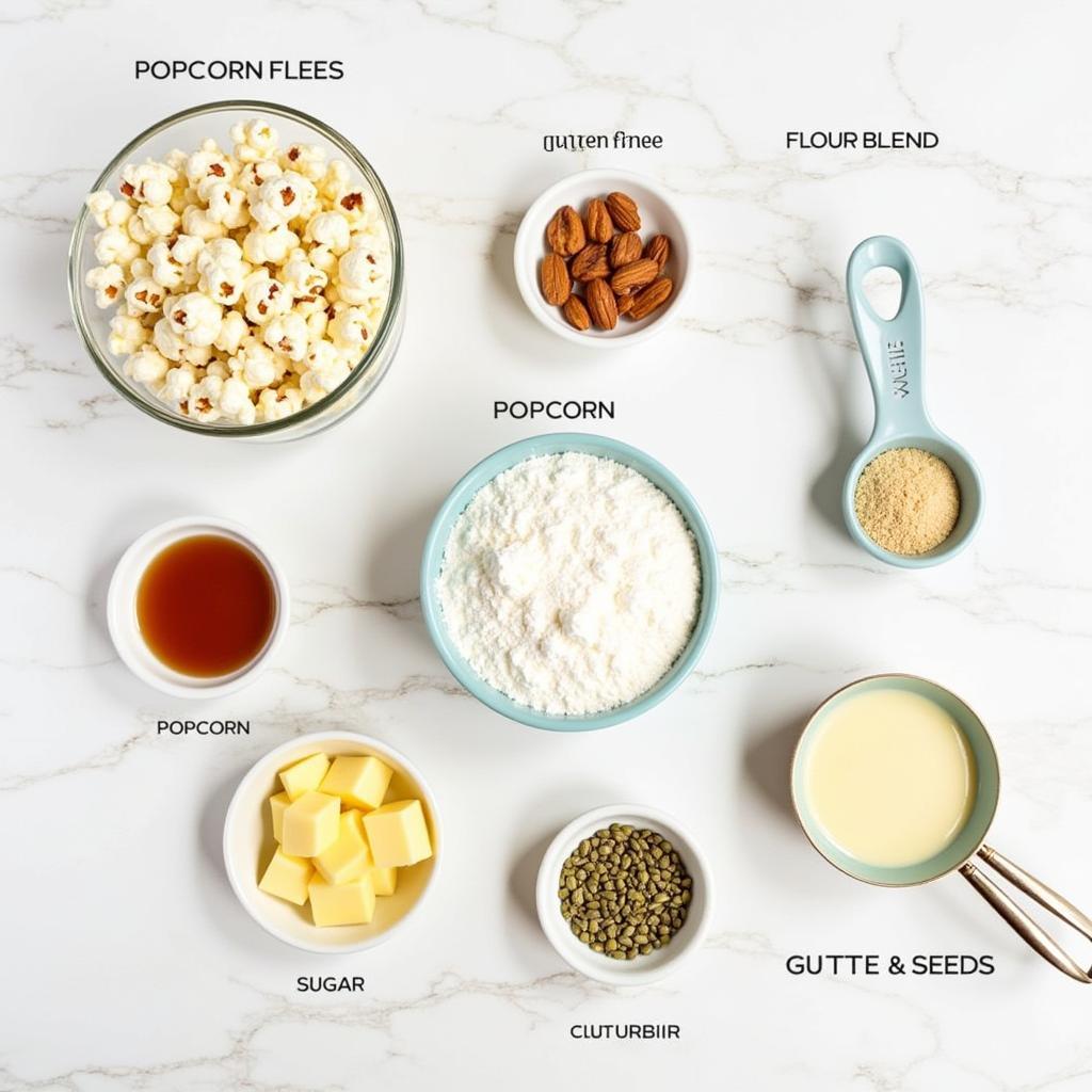 Gluten Free Caramel Corn Ingredients