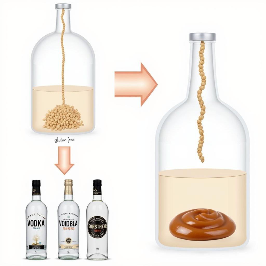 Gluten-Free Caramel Vodka Distillation Process