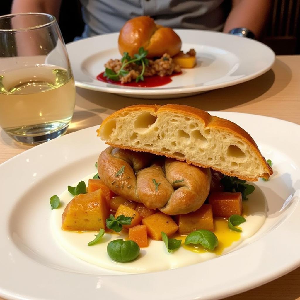 Gluten-Free Challah at a Los Angeles Restaurant