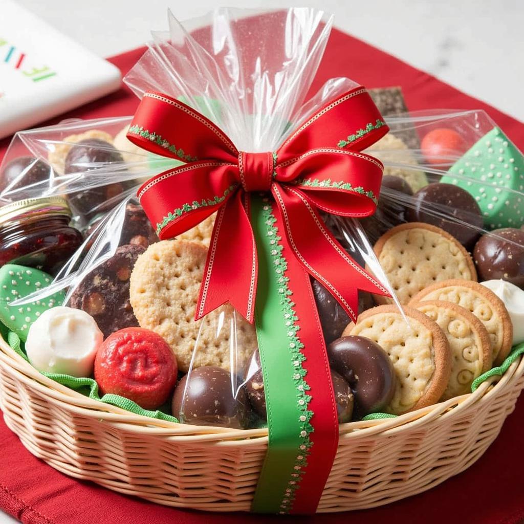 Festive Gluten-Free Christmas Gift Basket