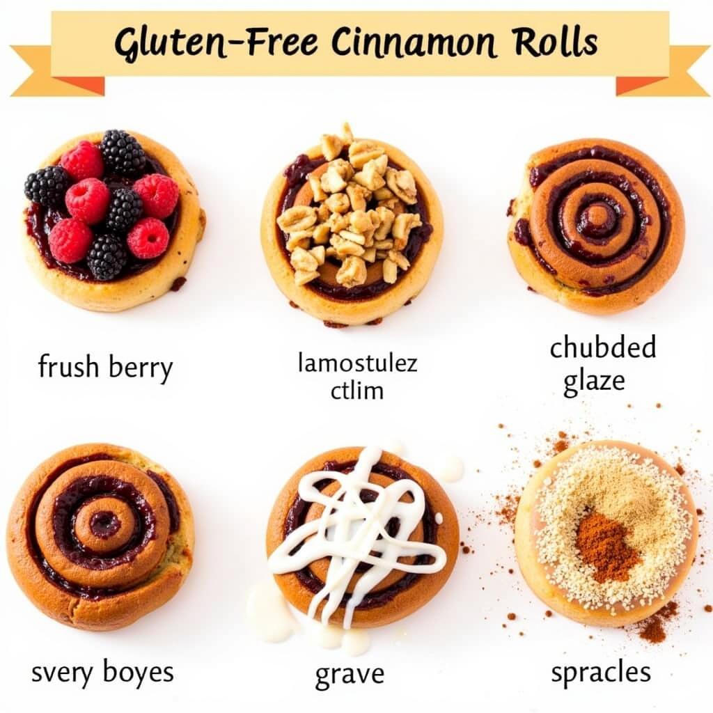 Creative Topping Ideas for Gluten-Free Cinnamon Rolls