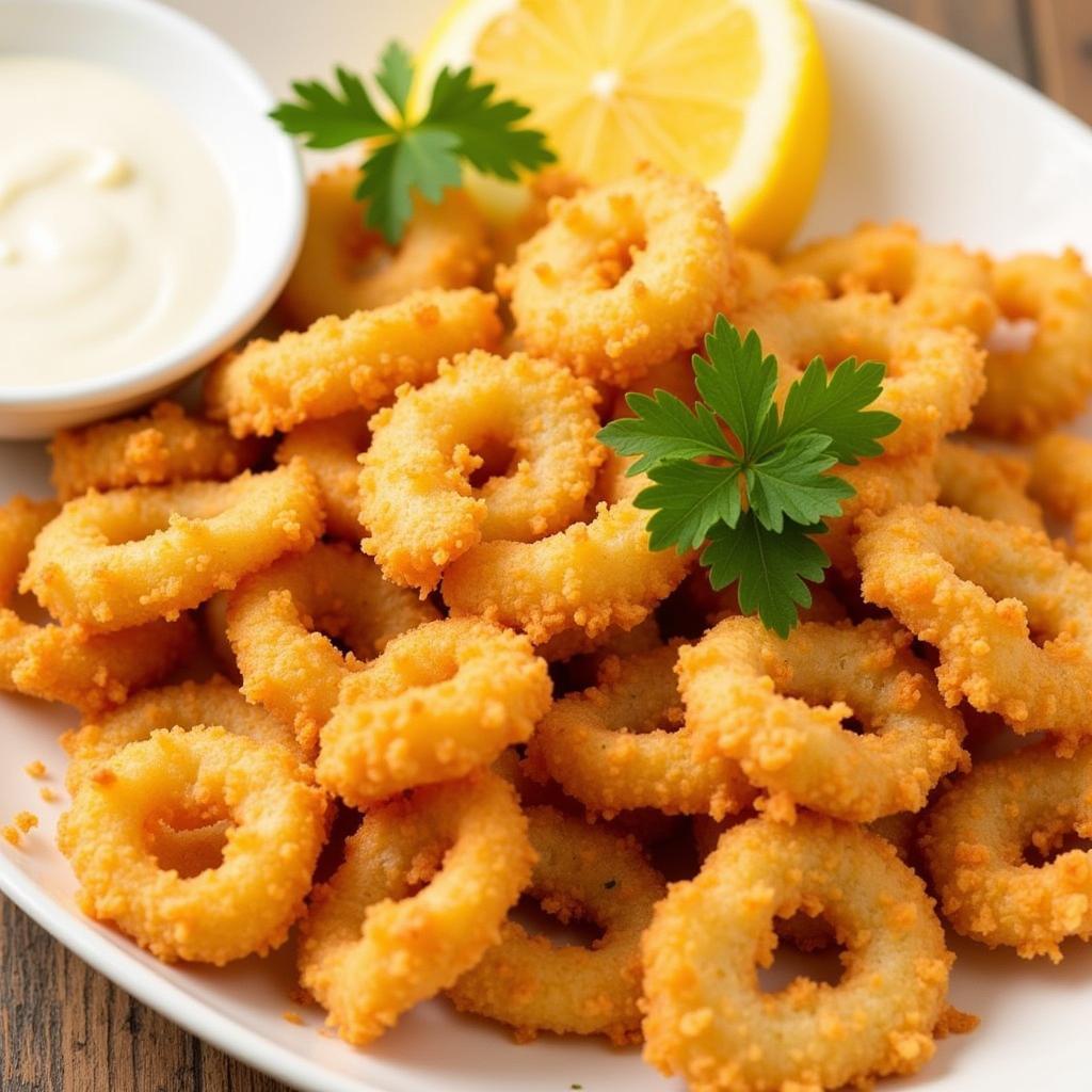 Gluten-Free Clam Strips Platter